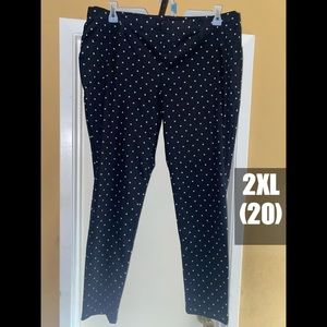Poka dot pants size 20